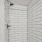a shower unit in a bathroom